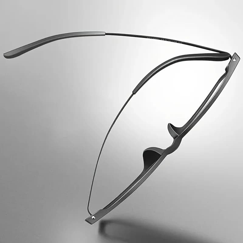 Lunettes de lecture multifocales progressives, monture en titane, unisexe, Anti-lumière bleue, presb