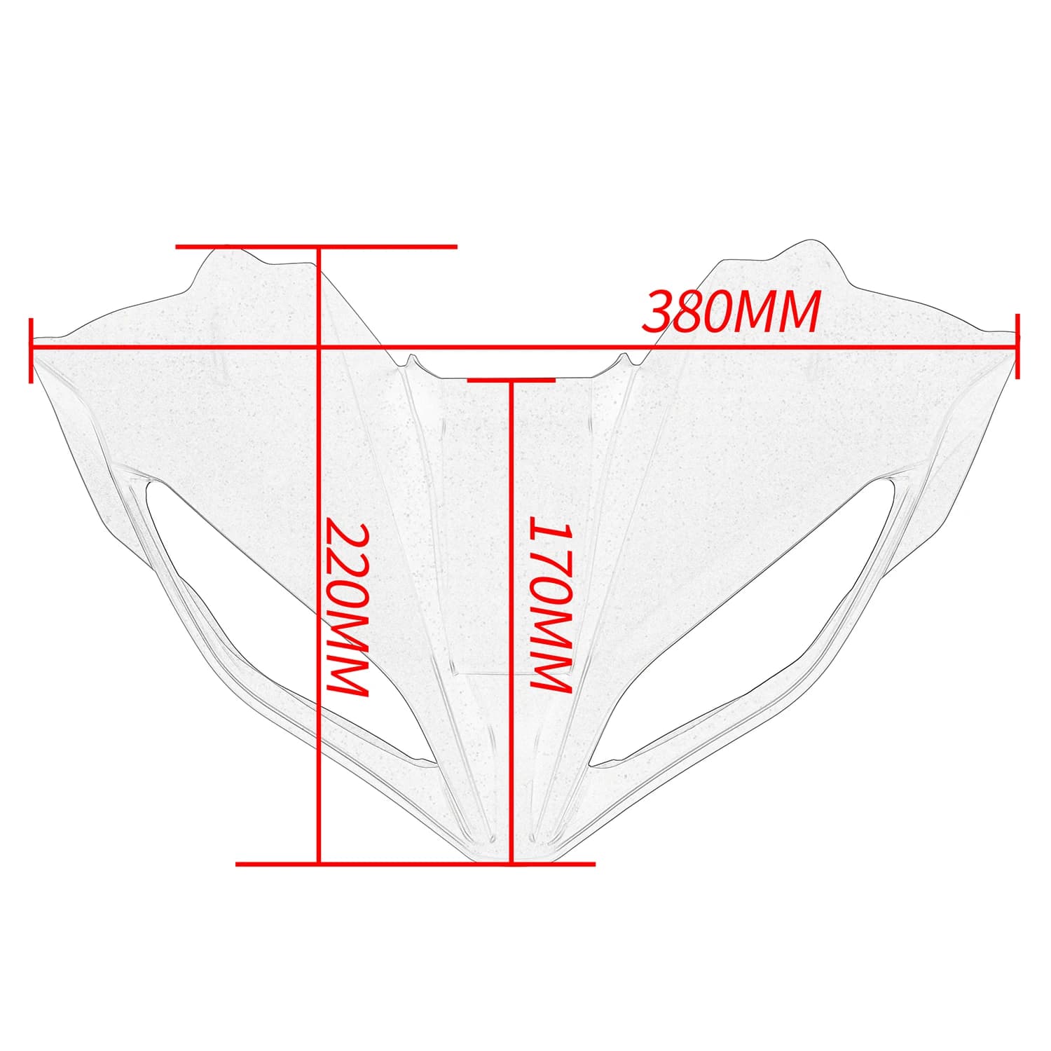 Couvercle de phare avant de moto, carénage, masque de protection contre le bec, pour Yamaha Tracer 9