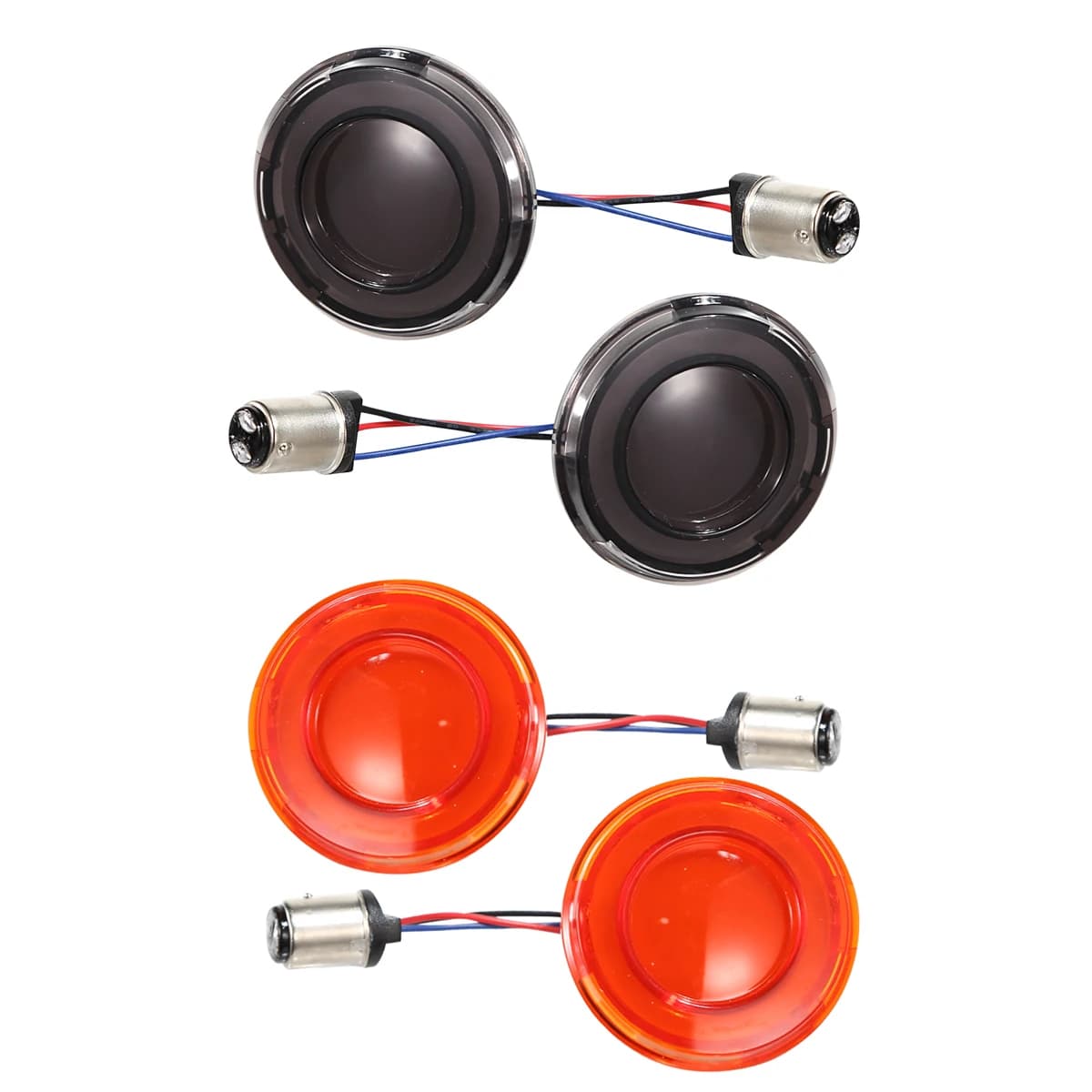 Panneau lumineux LED pour motos, clignotant, Style Bullet, pour Harley Sportster Touring, Fat Boy, S