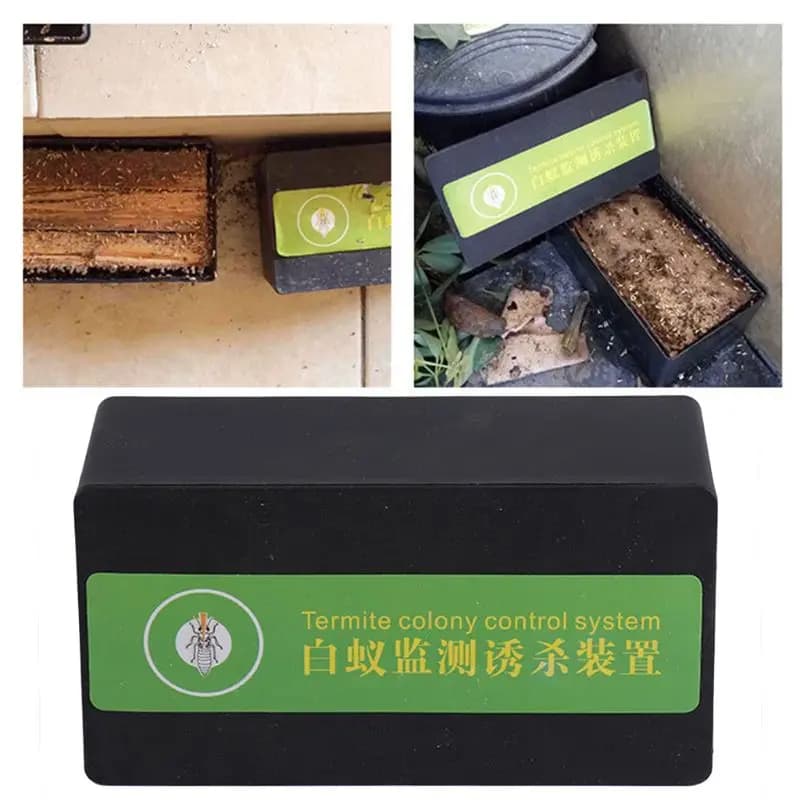 Boîte de piège à termites de station d'appât de termite pour la termite intérieure efficace de Garge