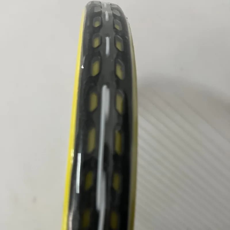 Bande de protection de bord de tête de raquette de Tennis auto-adhésive épaisse, 2 pièces, accessoir