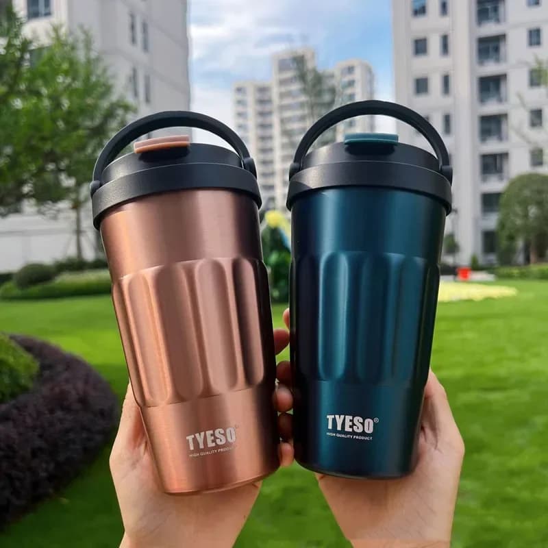 400 ml/500 ml TYESO flacons sous vide Thermos en acier inoxydable bouteilles d'eau tasse 304 Origina