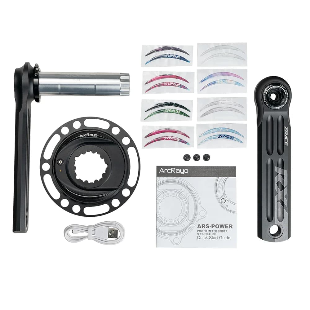 Manivelle de compteur de puissance ZRACE RX, BCD110, support inférieur DUB, manivelle de puissance, 