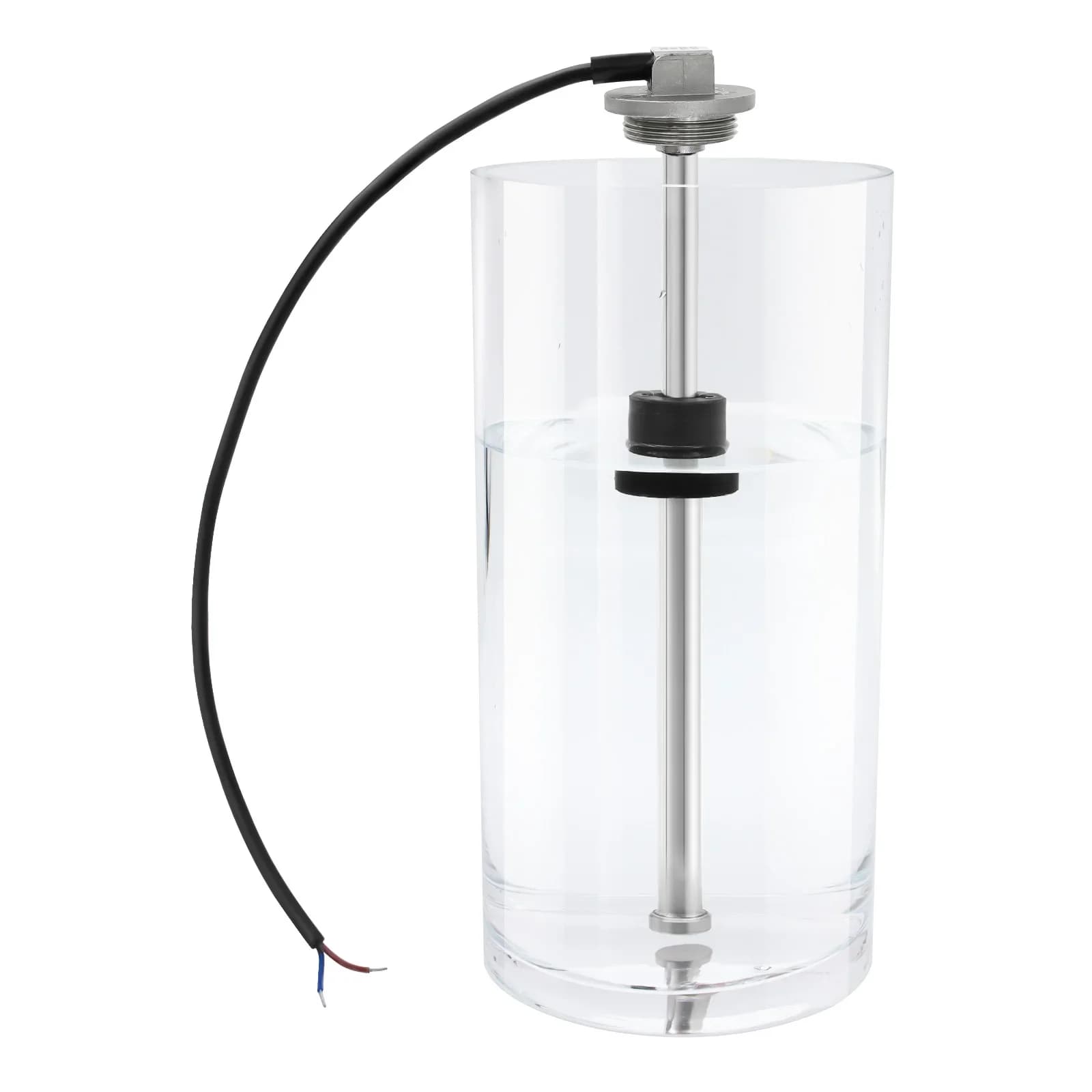 Double jauge numérique avec alarme, niveau d'eau de 52MM + compteur de niveau d'égout pour capteur d