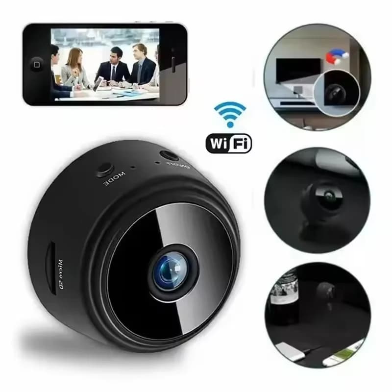 Mini caméscopes sans fil avec micro voix, caméra de surveillance vidéo, WiFi, caméra IP A9, version 