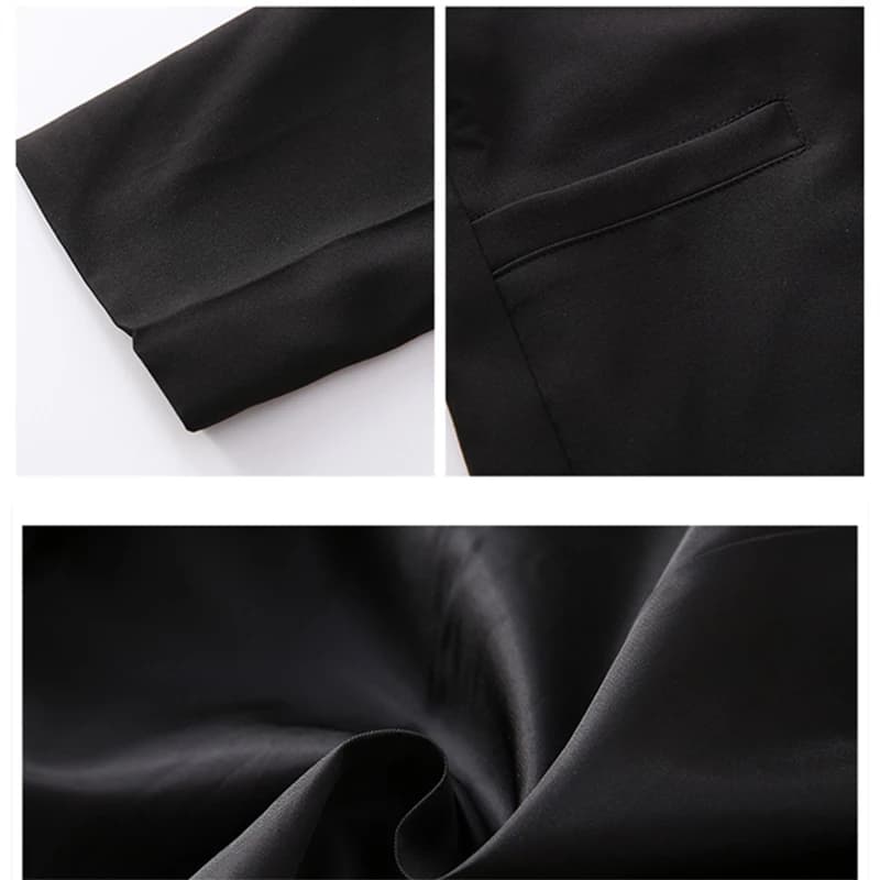 Blazer élégant pour enfants, couleur noire, veste de mariage pour filles, style anglais, vêtements f