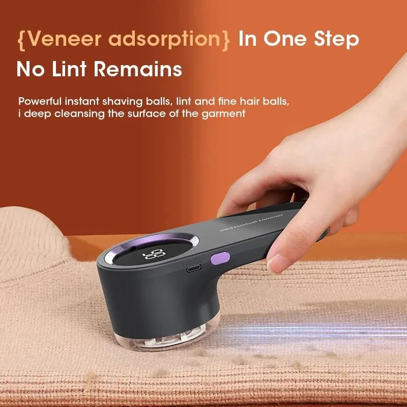 Éliminateur de peluches électrique numérique LED pour vêtements, dissolvant de peluches, aste par US