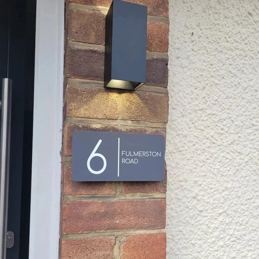 Décoration d'art moderne pour la maison, décoration personnalisée pour la maison, numéros de maison 