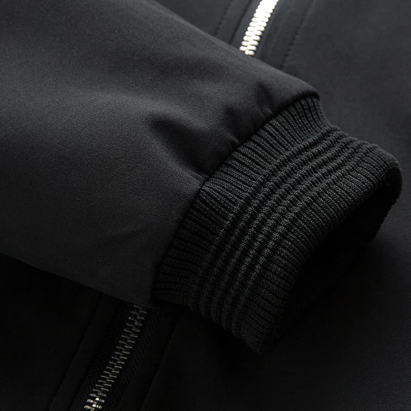Hommes Bomber veste mince à manches longues vestes de baseball hommes coupe-vent fermeture éclair co