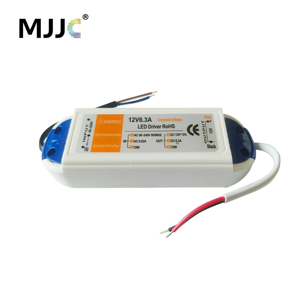 Alimentation électrique DC12V AC 110V 220V à 12V, adaptateur de transformateur de puissance LED 18W 