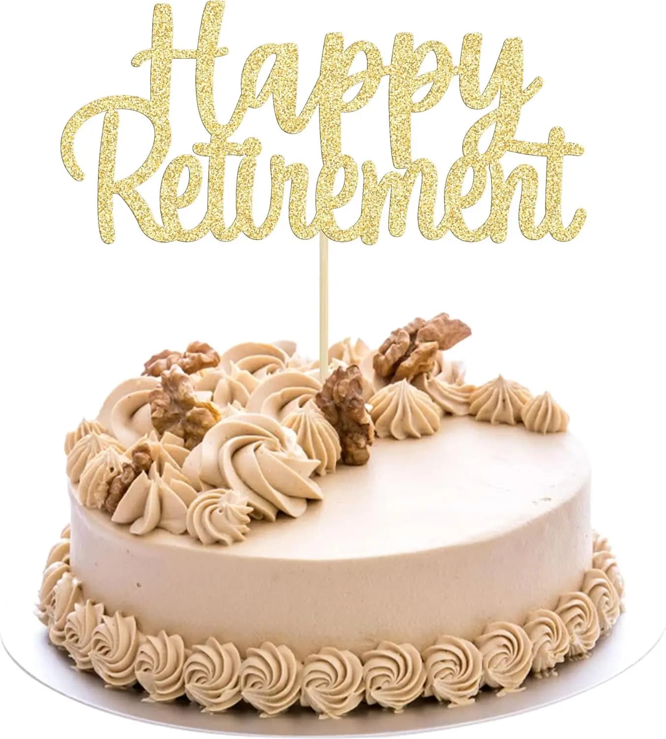 Décoration de gâteau de retraite joyeux, 1 pièce, choix de décoration de gâteau de retraite pour fêt