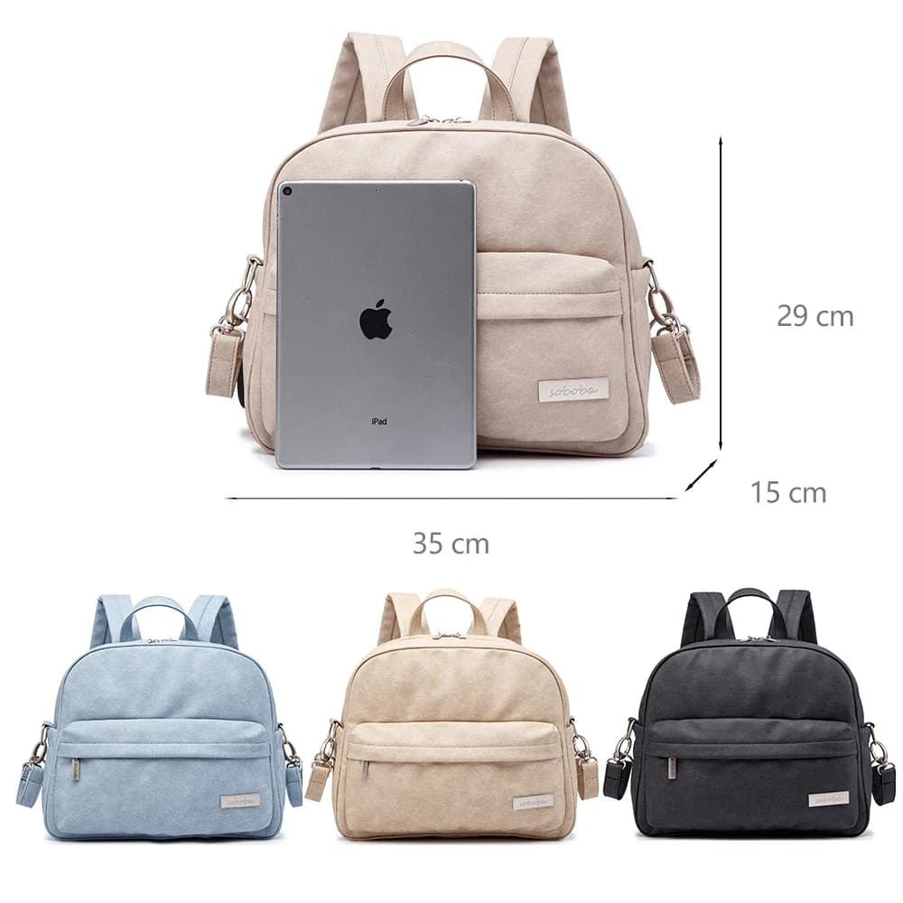 Soboba-Sac à Dos à Couches pour les Soins de Bébé, Accessoire Imperméable, Multifonction, Couleur Un