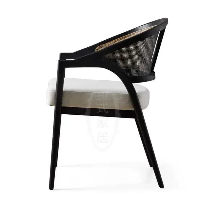 Chaise simple de luxe, mobilier moderne du milieu du siècle, chaises de salon, chaise de salle à man