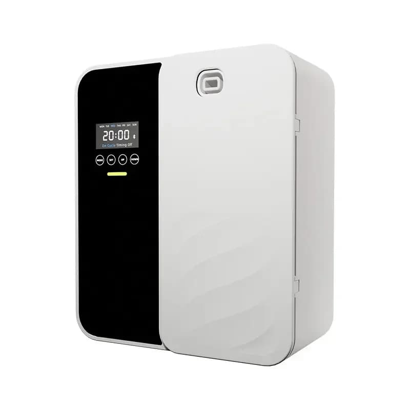 Diffuseur de parfum électrique mural 1000m³, diffuseur d'huiles essentielles Bluetooth pour la maiso