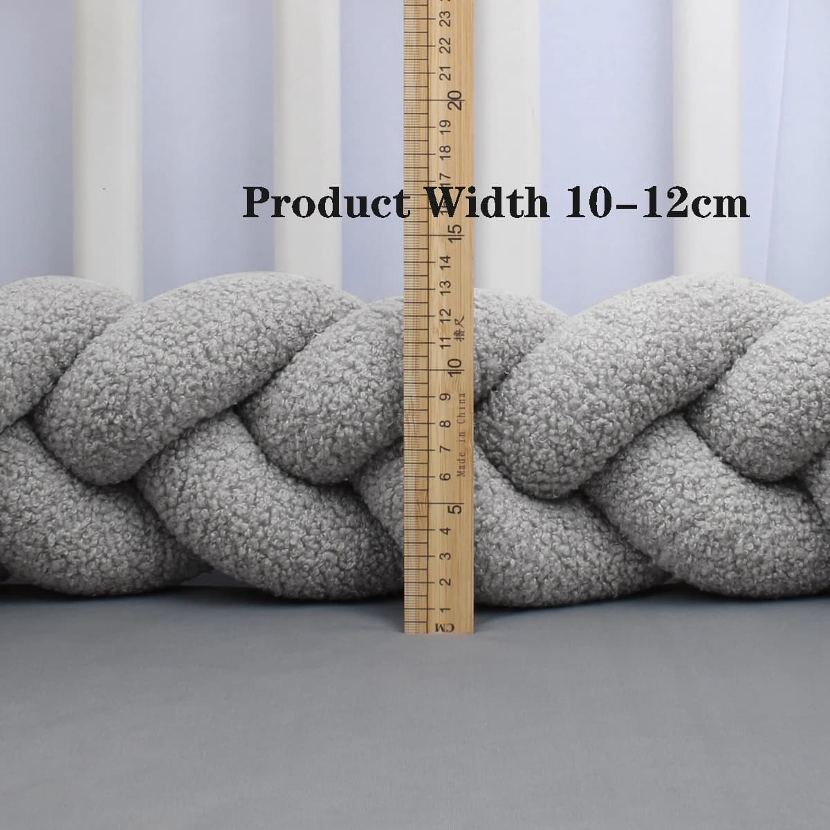 1-4M bébé lit pare-chocs infantile berceau oreiller coussin tresse berceau pare-chocs protecteur cha