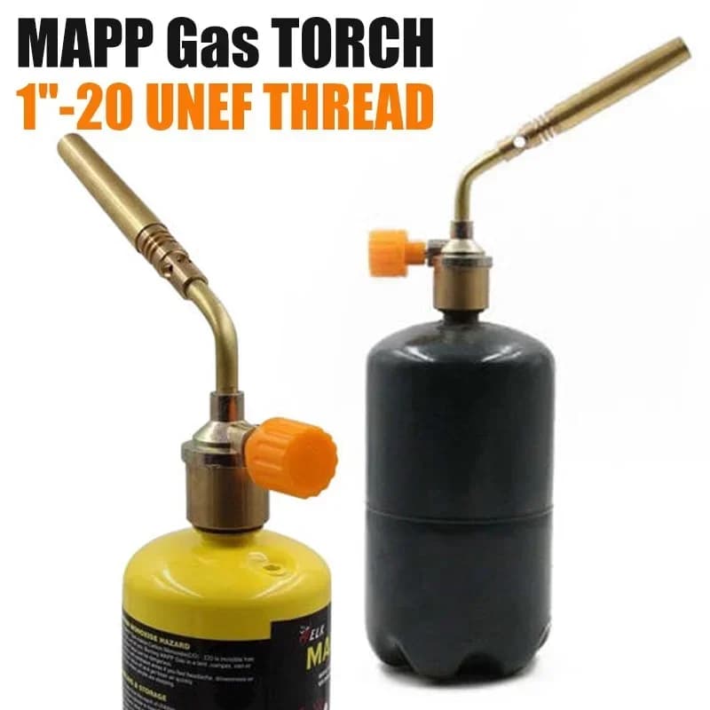 Torche de soudage en laiton MAPP gaz Propane auto-allumage déclencheur Style chauffage soudure brûle