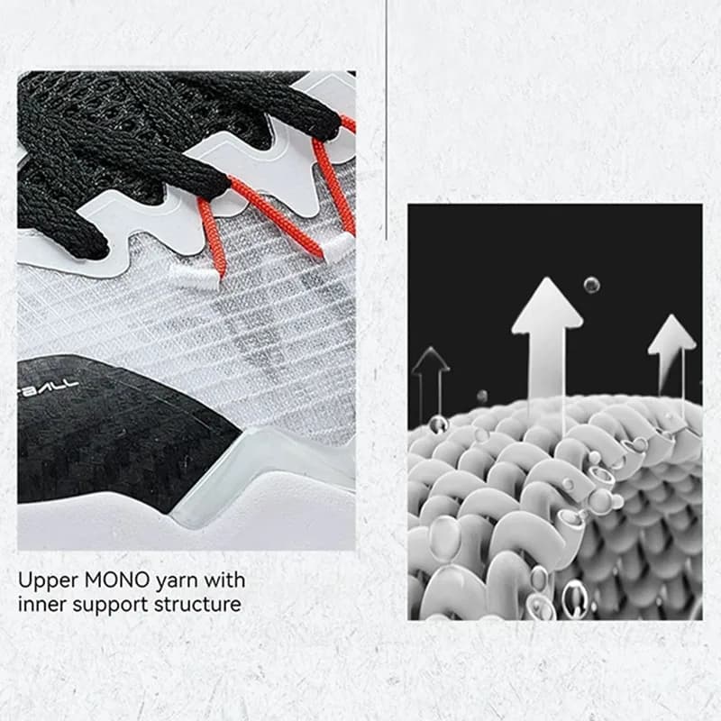 Xtep JLIN-TEAM chaussures de basket-ball pour hommes été résistant à l'usure chaussures de sport pou