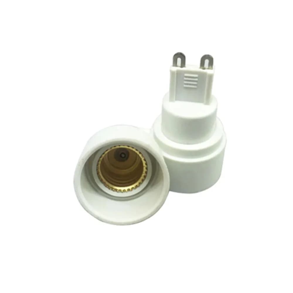 Adaptateur de douille de lumière G9 à E14, 1 pièce, support de Base d'ampoule de lampe E14, converti