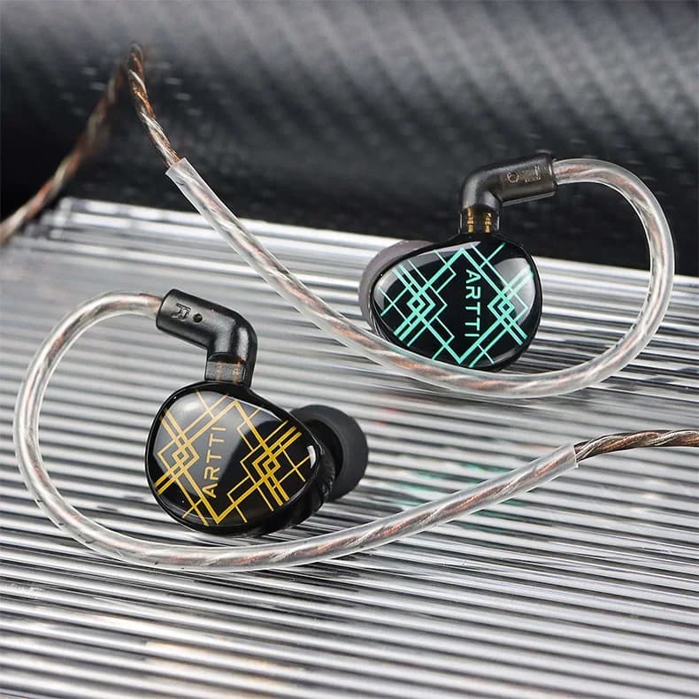 ARTTI-Écouteurs intra-auriculaires Inter HIFI, diaphragme en béryllium, pilote dynamique, moniteur, 