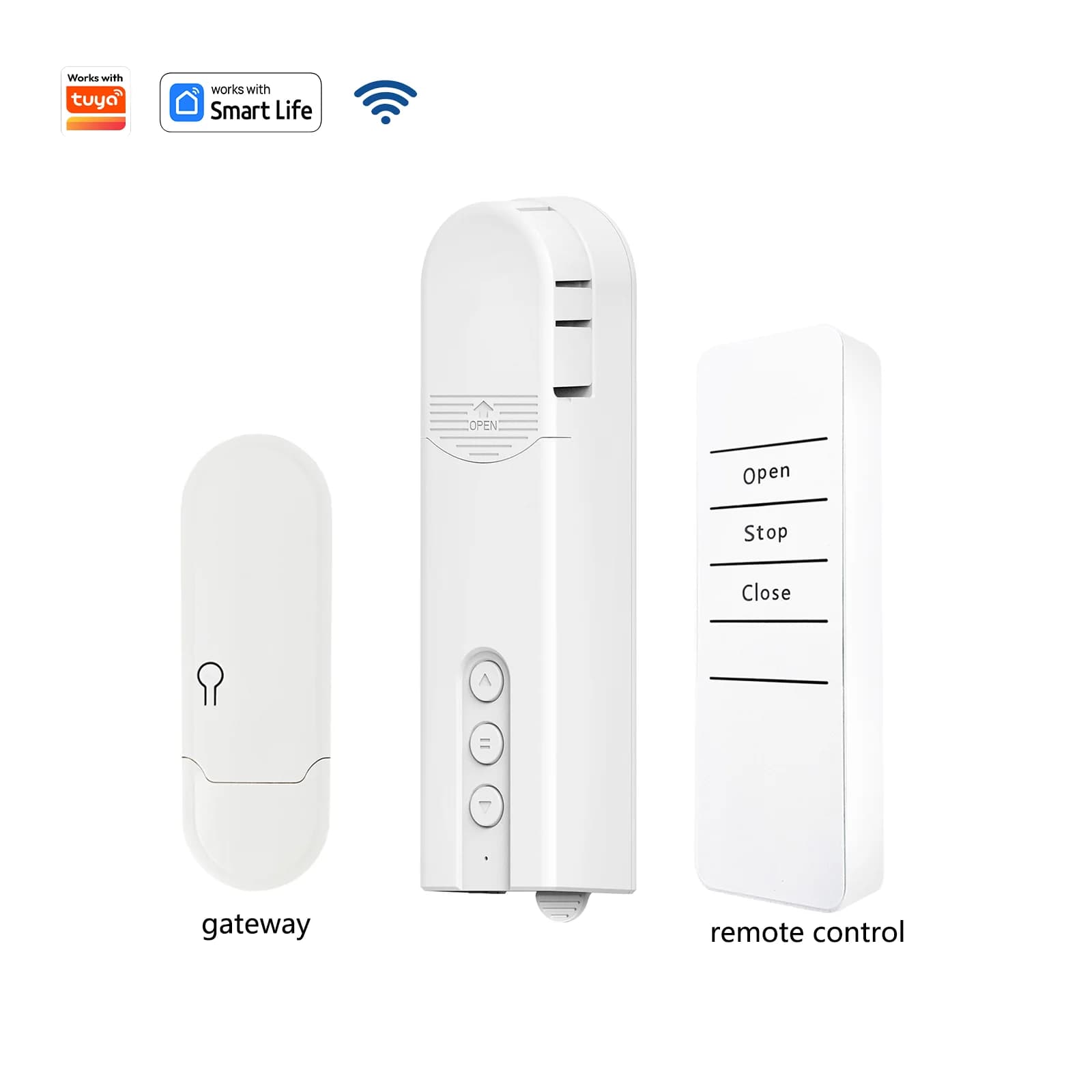 Moteur de store intelligent Wifi, volet roulant électrique automatique, contrôle par application, ri