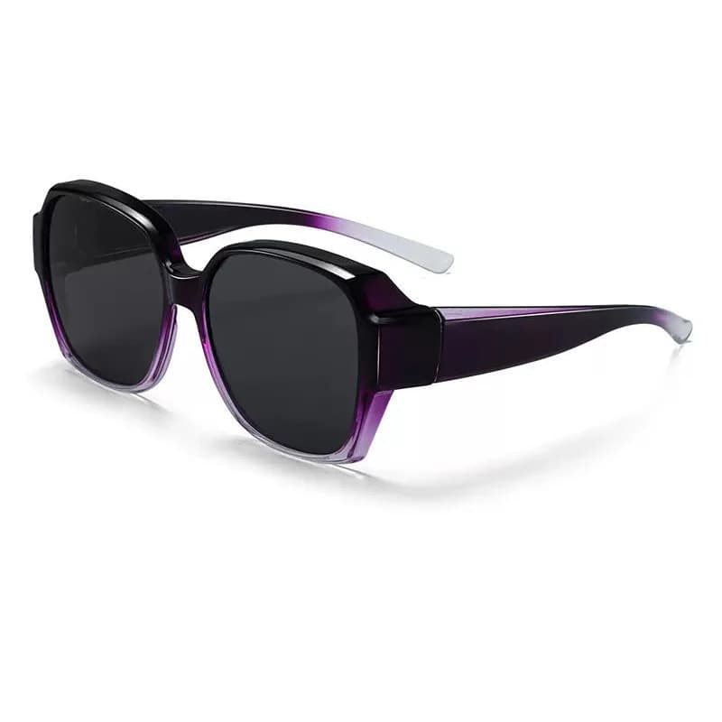 Lunettes de soleil polarisées pour femmes et hommes, 1 pièce, utilisées à l'extérieur des lunettes d