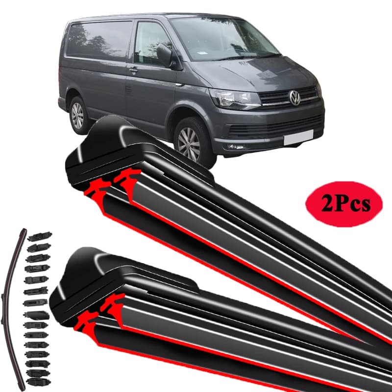 Balais d'essuie-glace avant de voiture, accessoires de pare-brise pour Volkswagen VW T6 Transporter 