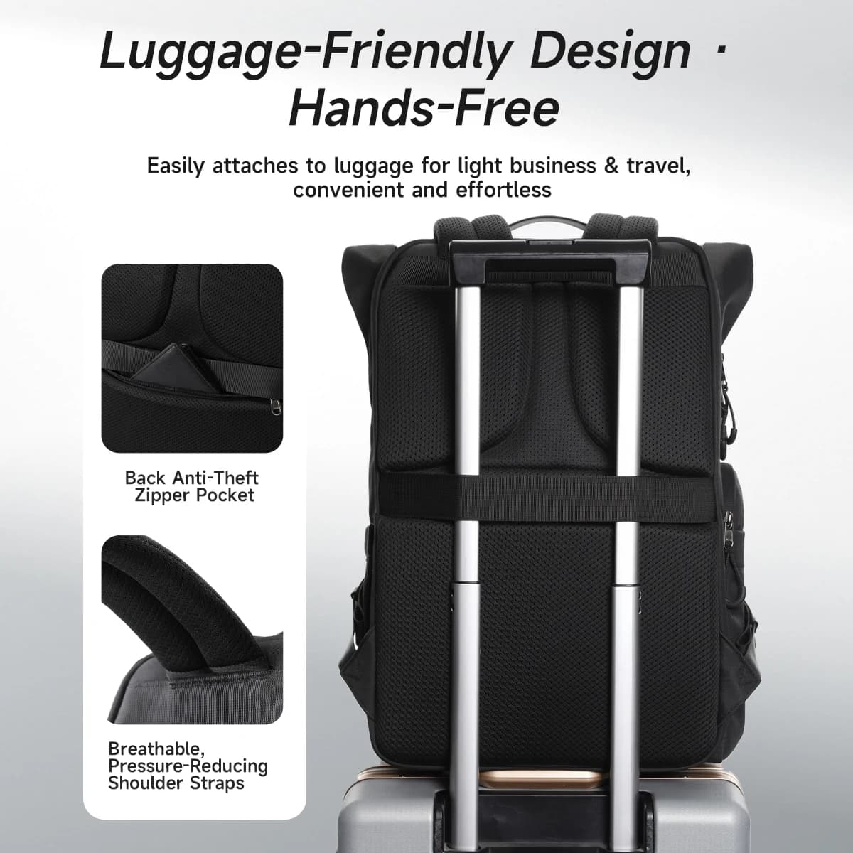 Tigernu voyage sac à dos mâle TPU sac à dos étanche hommes sacs extensible hommes sac à dos sacs d'a