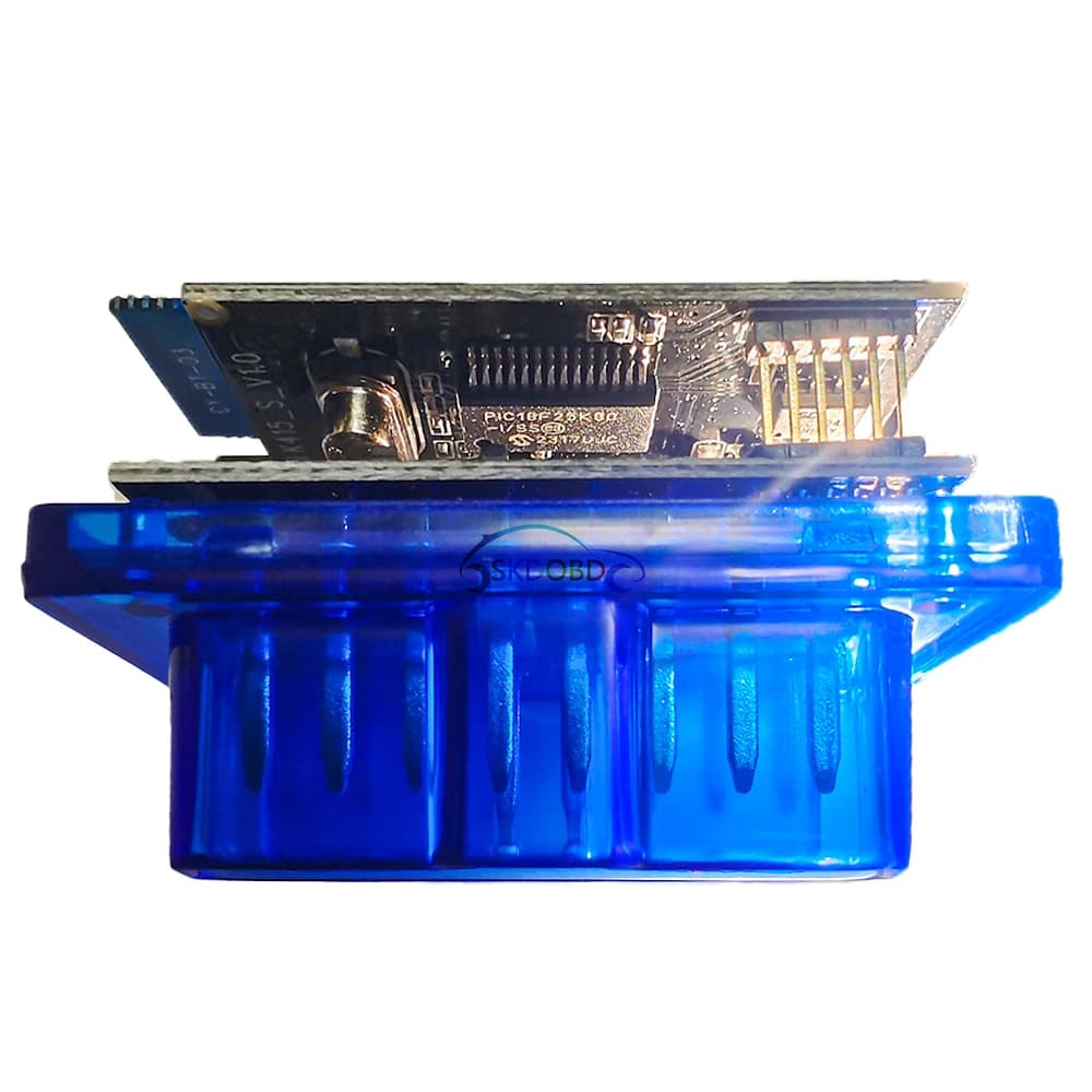 ELM327 Bluetooth 5.1 Mini ELM327 v1.5 avec puce PIC18F25K80 OBD2 Scanner de voiture outil de Diagnos
