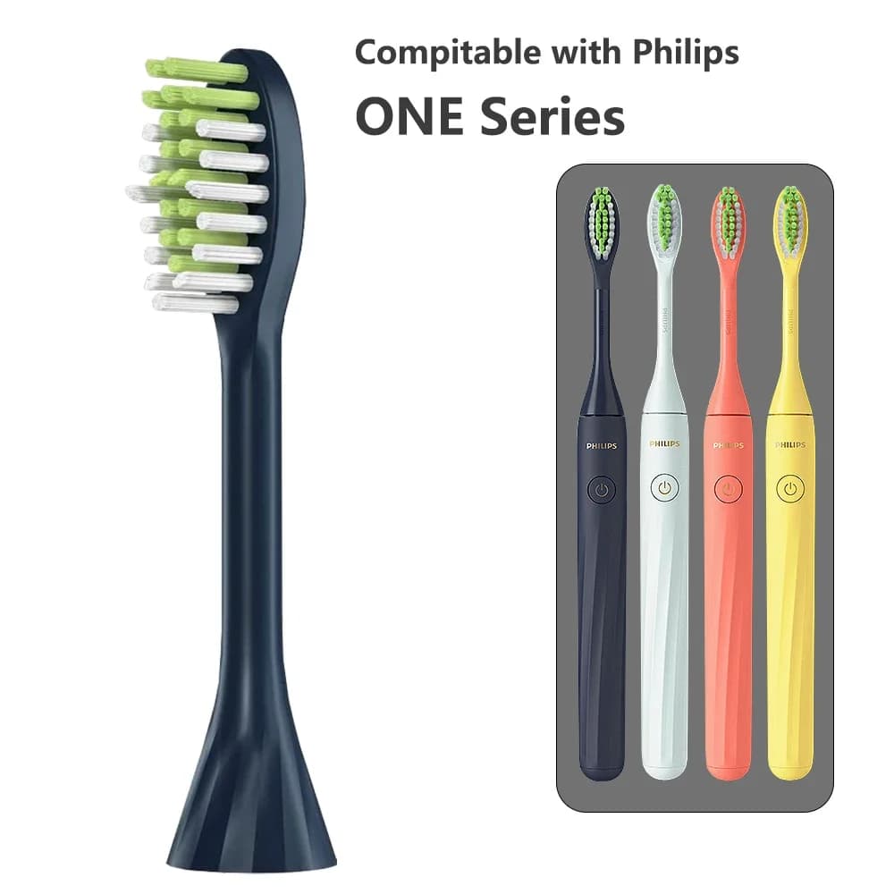 Lot de 4/6/8 têtes de brosse à dents de rechange compatibles avec la brosse à dents électrique Ph On