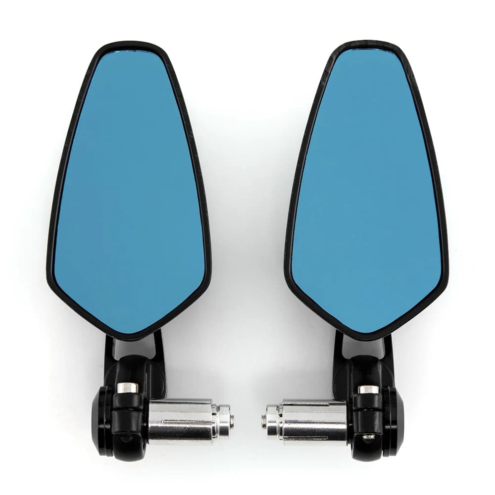 Rétroviseurs de moto universels, 7/8 pouces, 22mm, extrémité de barre en aluminium, guidon de moto, 