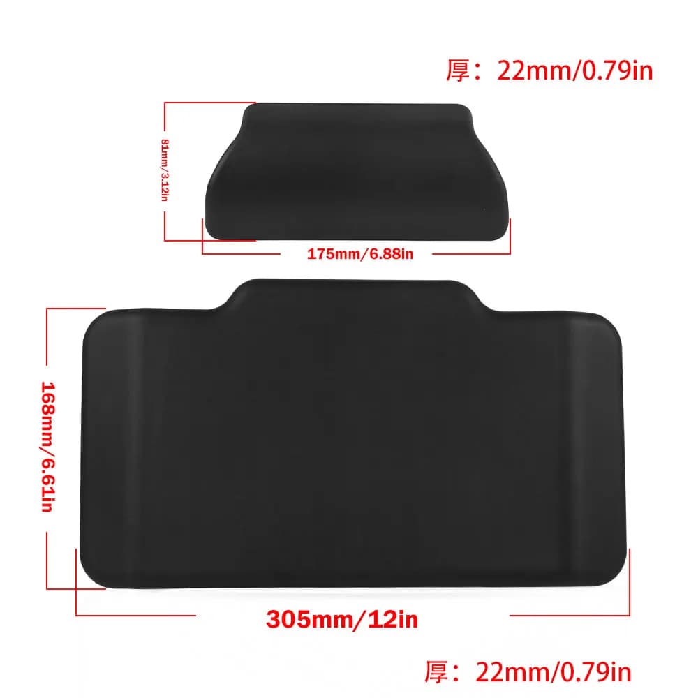 Coussin de dossier de boîte arrière pour moto, coussin de dossier supérieur, accessoires pour Yamaha