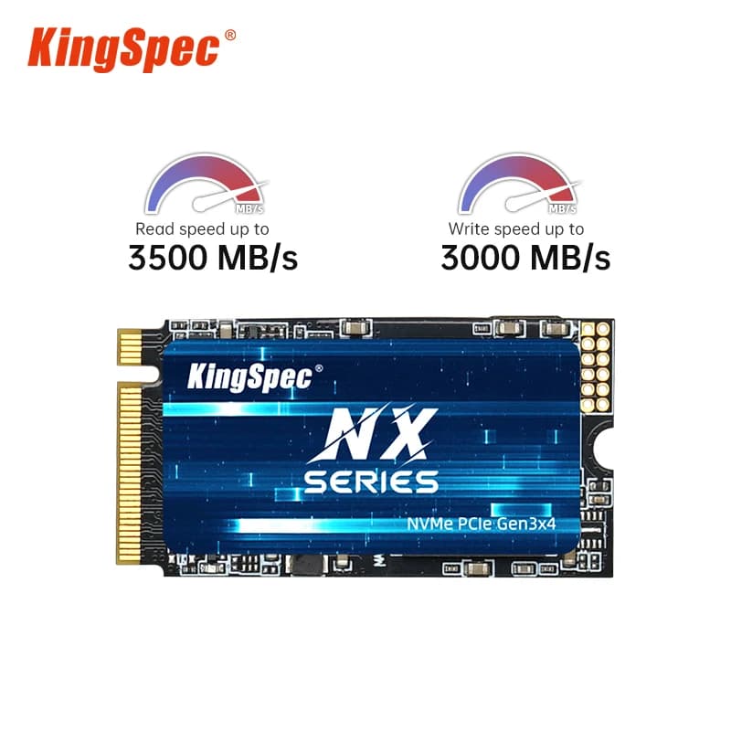 KingSpec M.2 SSD M2 NVME 128GB 256GB 512GB 1 to Ssd M.2 PCIe 3.0 disque SSD solide disque dur NMVE 2