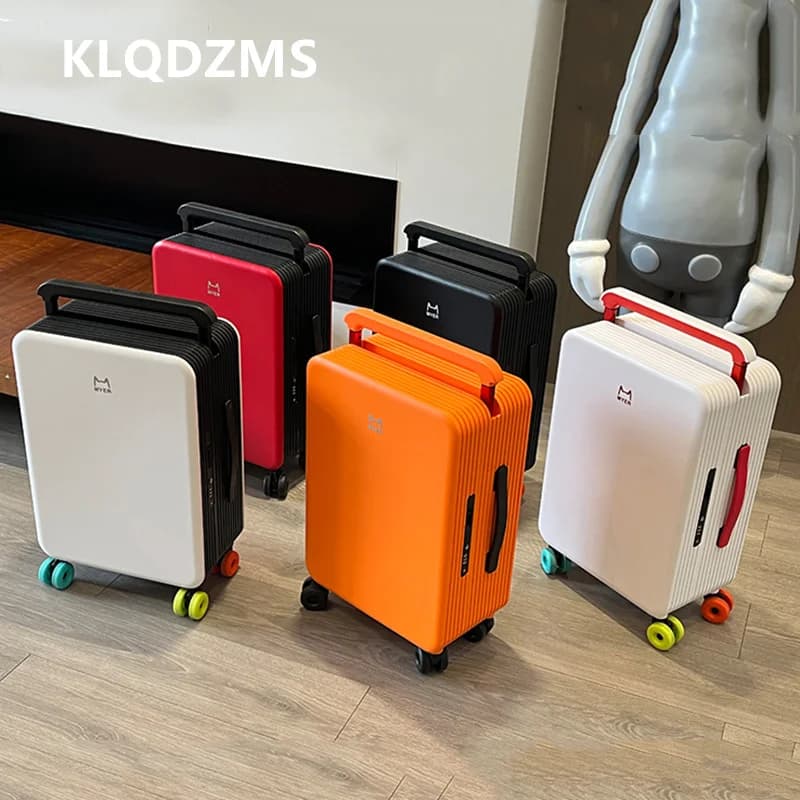 KLQDZMS 20 "24 pouces valise PC boîte d'embarquement de grande capacité boîtier de chariot pour femm