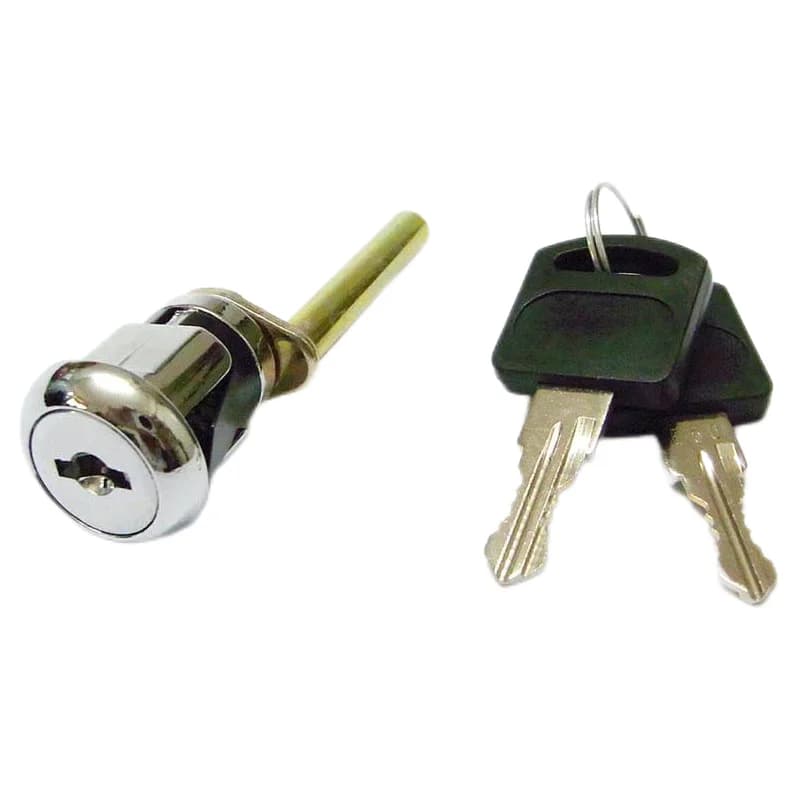 Serrure centrale pour meubles avec clé, barre de verrouillage, serrures d'armoire, MELLock, 1 PC