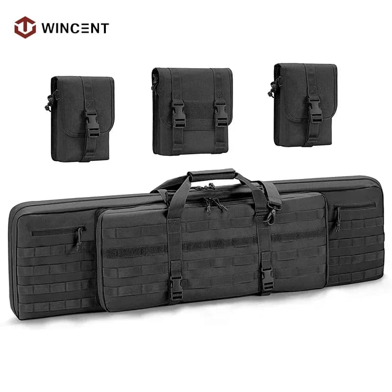 Sac de pêche tactique Molle System pour extérieur, sac à dos en nylon avec fermeture éclair verrouil