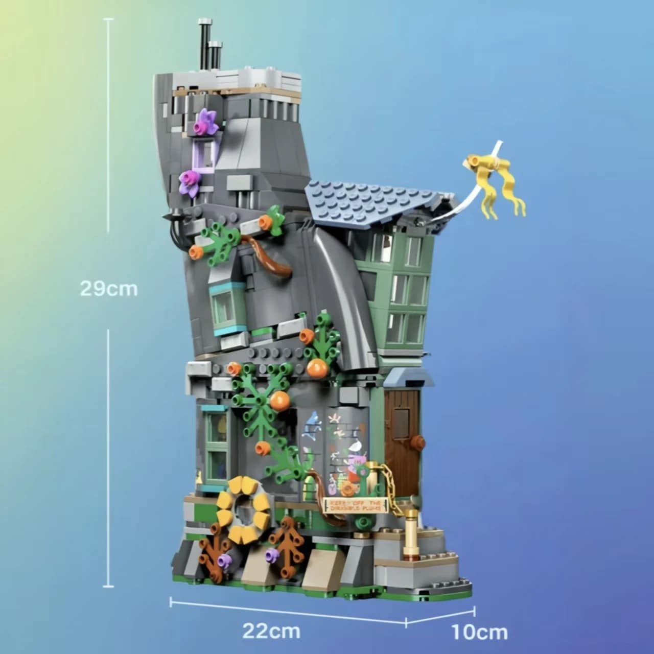 Nouveauté : 764 pièces - Harry Potter - 25e anniversaire - Maison de Luna Lovegood - Blocs de constr