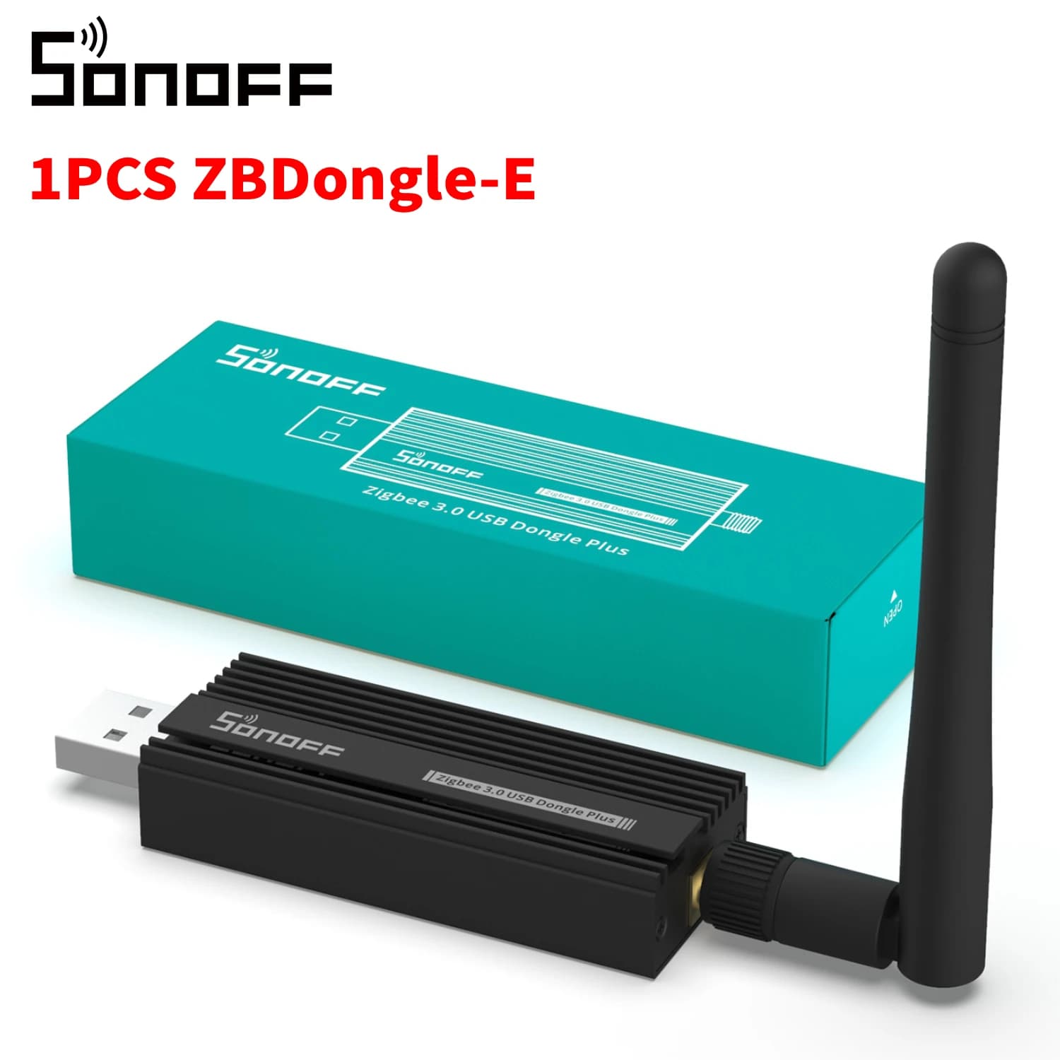 SONOFF ZBDongle-E Zigbee 3.0 Dongle Plus V2 Hub de Coordonnateur Passerelle pour Home Assistant Zigb