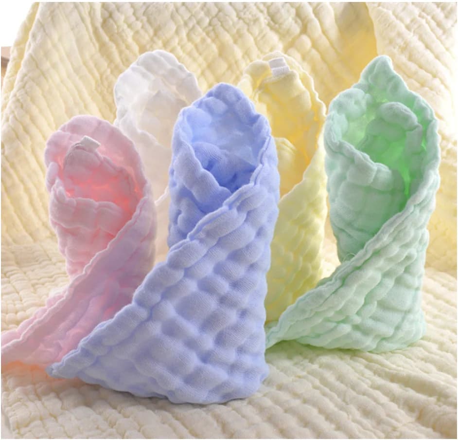 Lingettes pour bébé - Lingettes pour bébé en coton naturel - Serviette et lingette pour le visage do