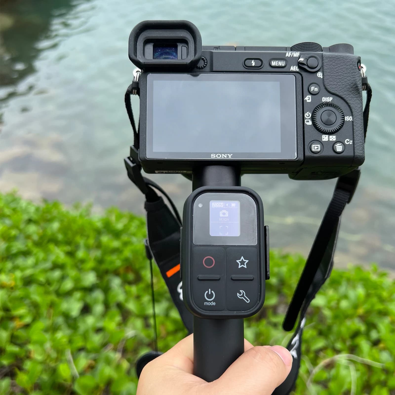 Télécommande Bluetooth pour appareil photo Sony, compatible avec A7M3, A7M5, A7M4, A6700, ZV-10, A7C