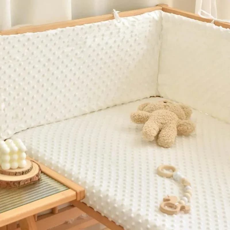 Garde-corps épais pour berceau, Protection pour chambre de bébé, couleur unie, clôture de berceau, P