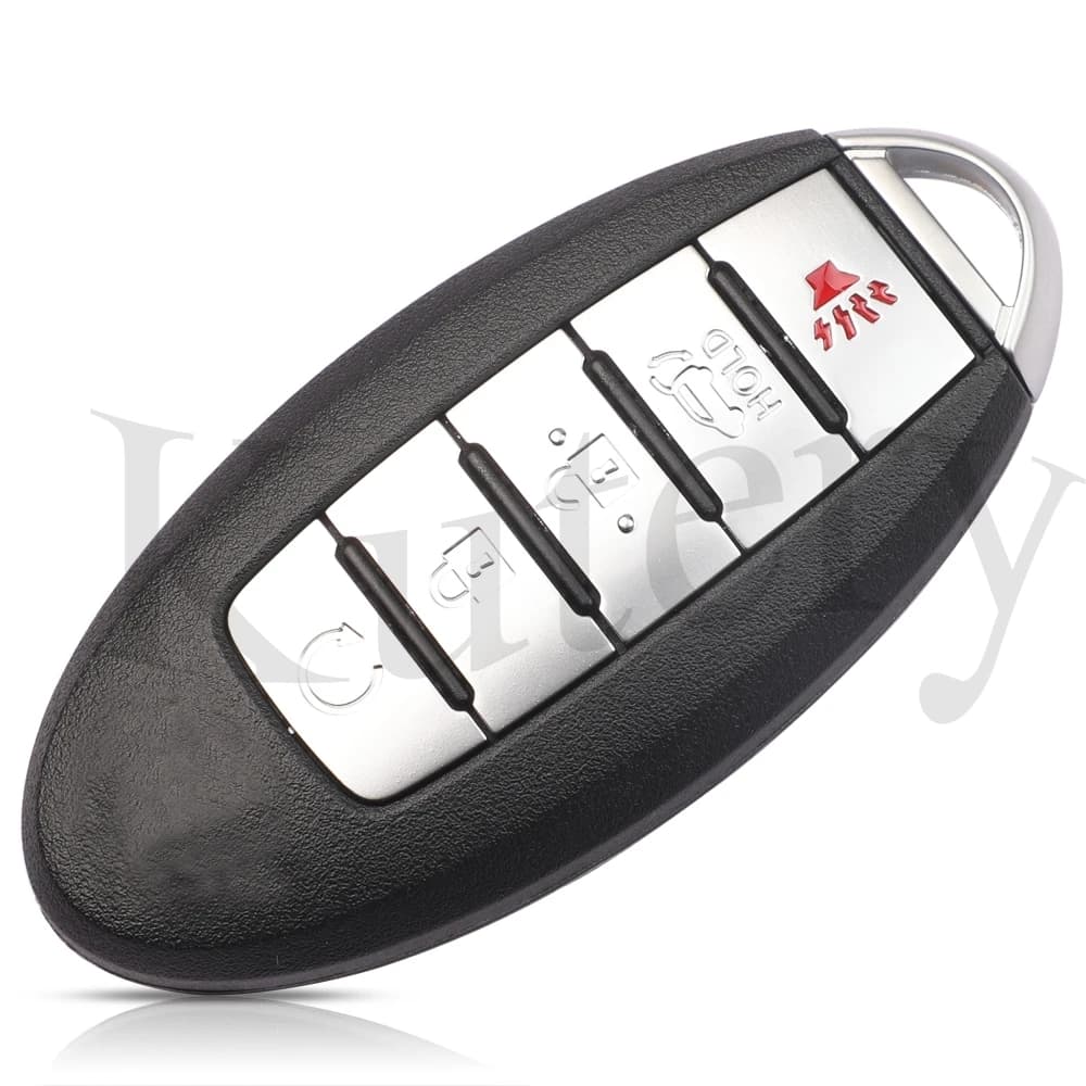 Jingyuqin – clé télécommande à 5 boutons, 433MHZ, puce 4A, P/N S180144110, pour voiture Nissan Rogue