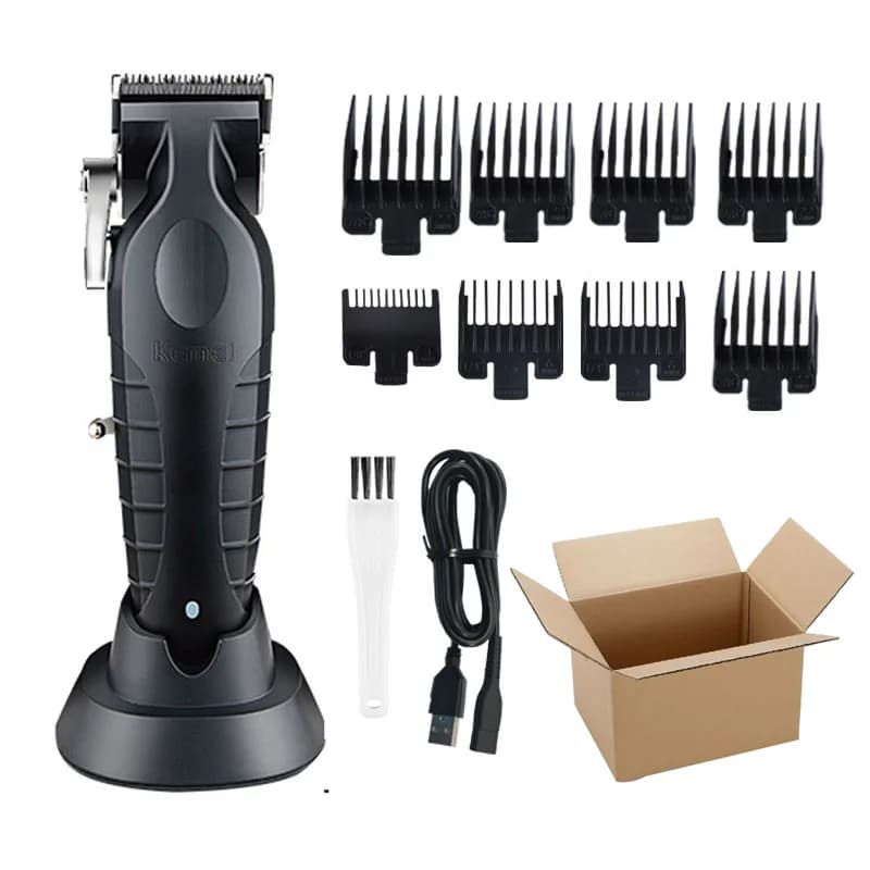KM2296 Kemei Original professionnel Rechargeable tondeuse à cheveux réglable tondeuse à cheveux USB 