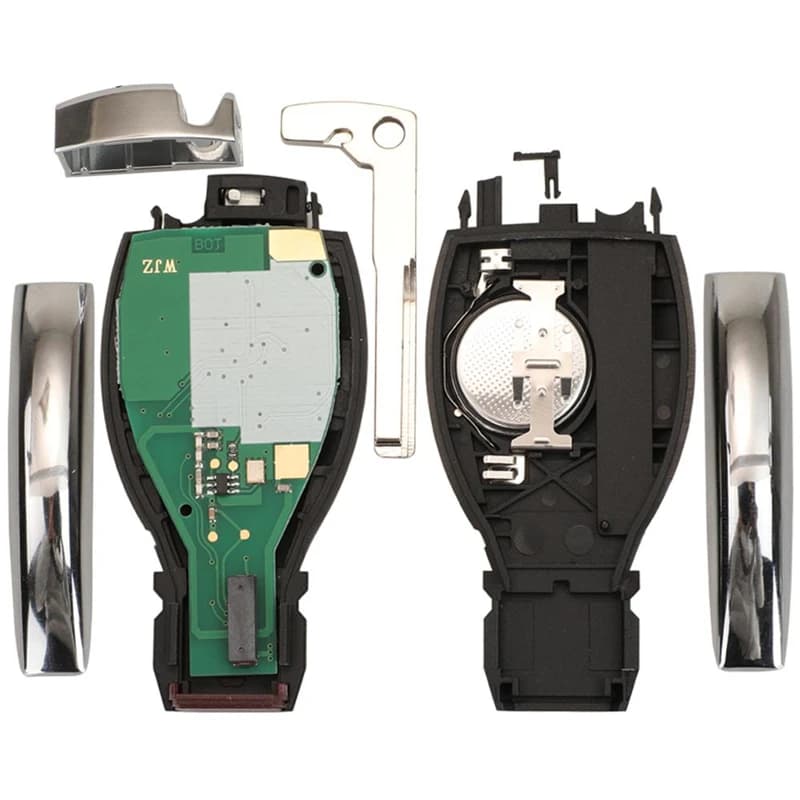 Clé de voiture intelligente à distance sans logo, 2/3/4 boutons, 433MHz, Style BGA, pour MB Mercedes