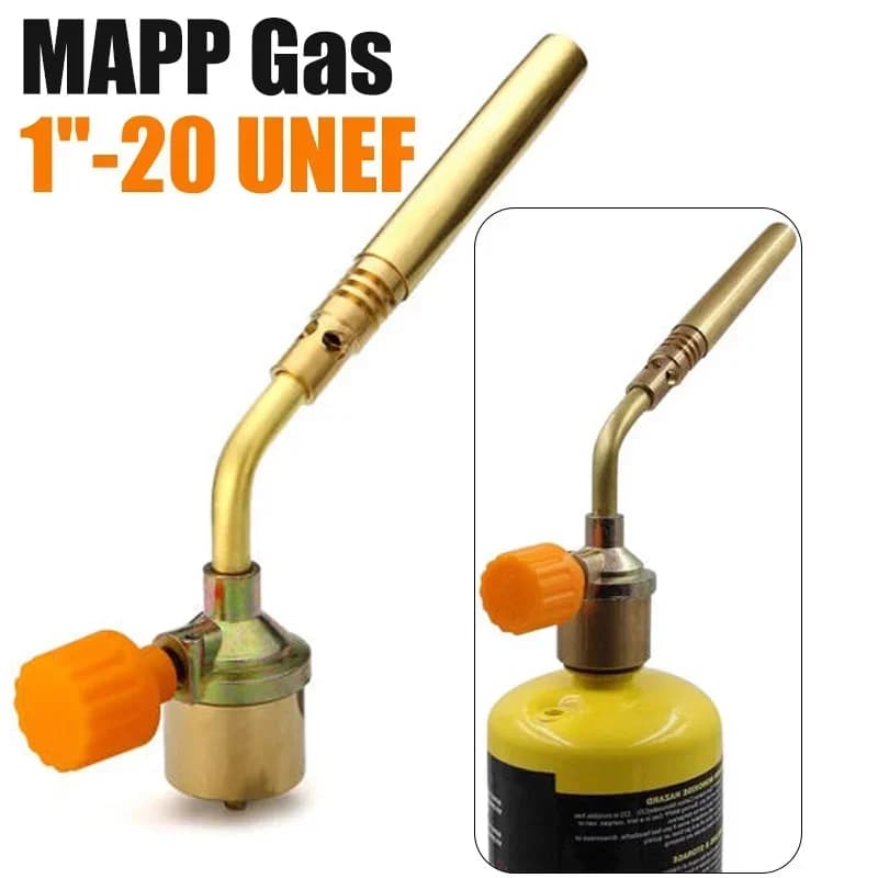 Torche de soudage en laiton MAPP gaz Propane auto-allumage déclencheur Style chauffage soudure brûle