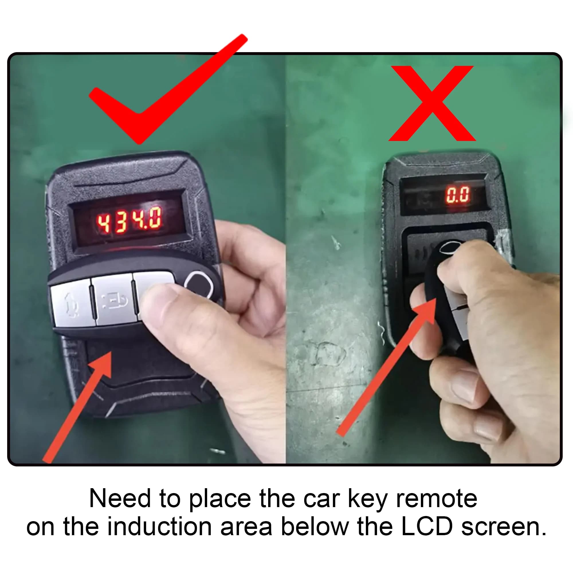 WOYO 10 - 1000mhz Auto key testeur de frequences ,outil de voiture testeur de fréquence,IR FR compte