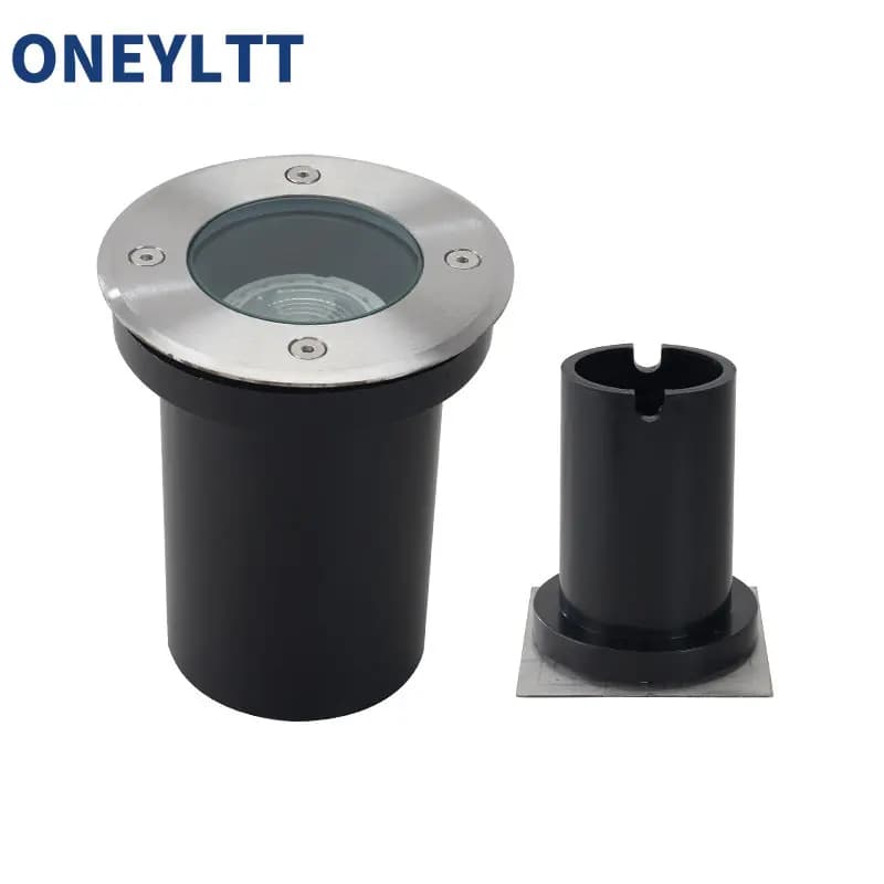 Spot Lumineux LED Encastrable dans le Sol, Éclairage d'Extérieur, Étanche, 12V 85-265V, GU10 MR16
