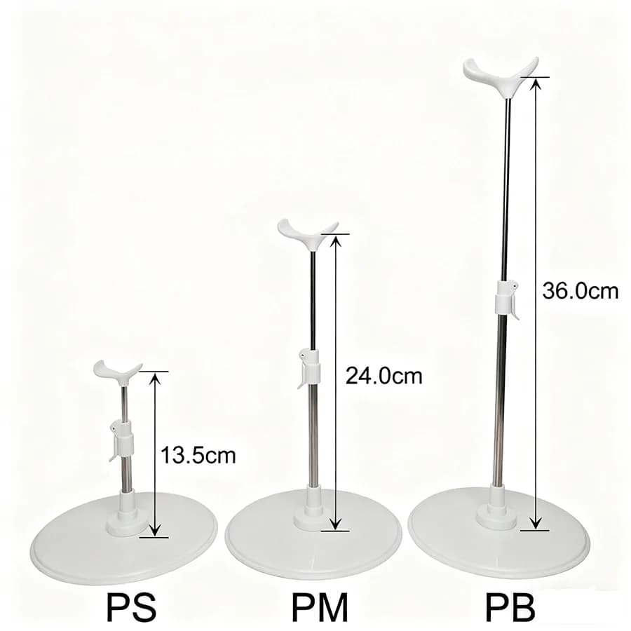 Support pour poupées bjd 1/6 1/4 1/3 1/8, 20 30cm 45 60 cm, cadre de Support pour affichage, Support