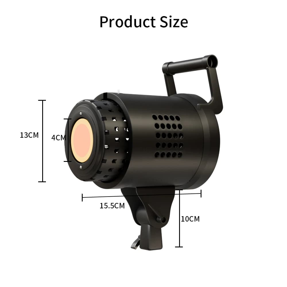 115/135W photographie Bowens éclairage LED 220V Studio vidéo lampe équilibrée lumière du jour Portra