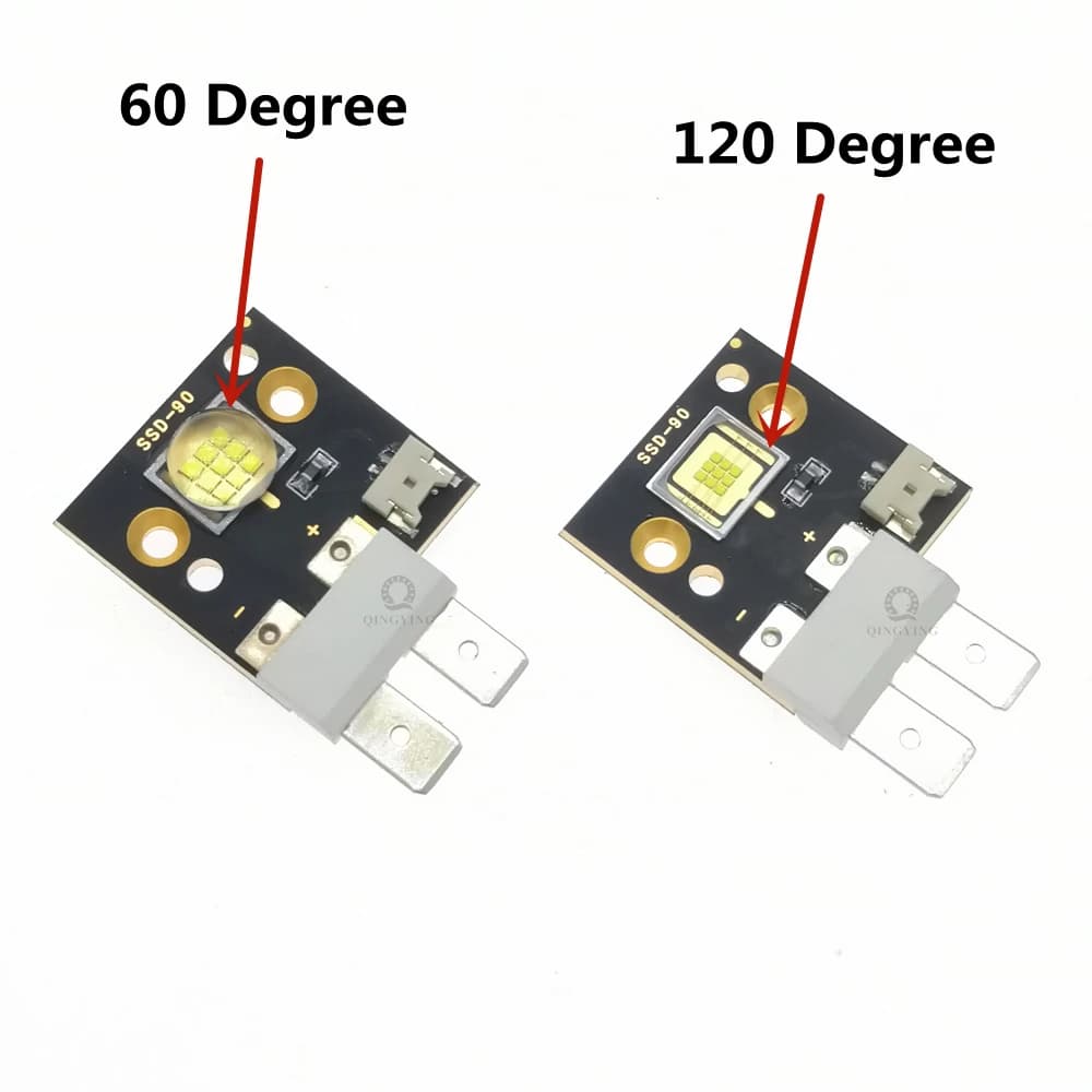 Lumière de scène LED haute puissance 3V 5V 12V 60W COB blanc froid 7000-8000K pour lumière à tête mo