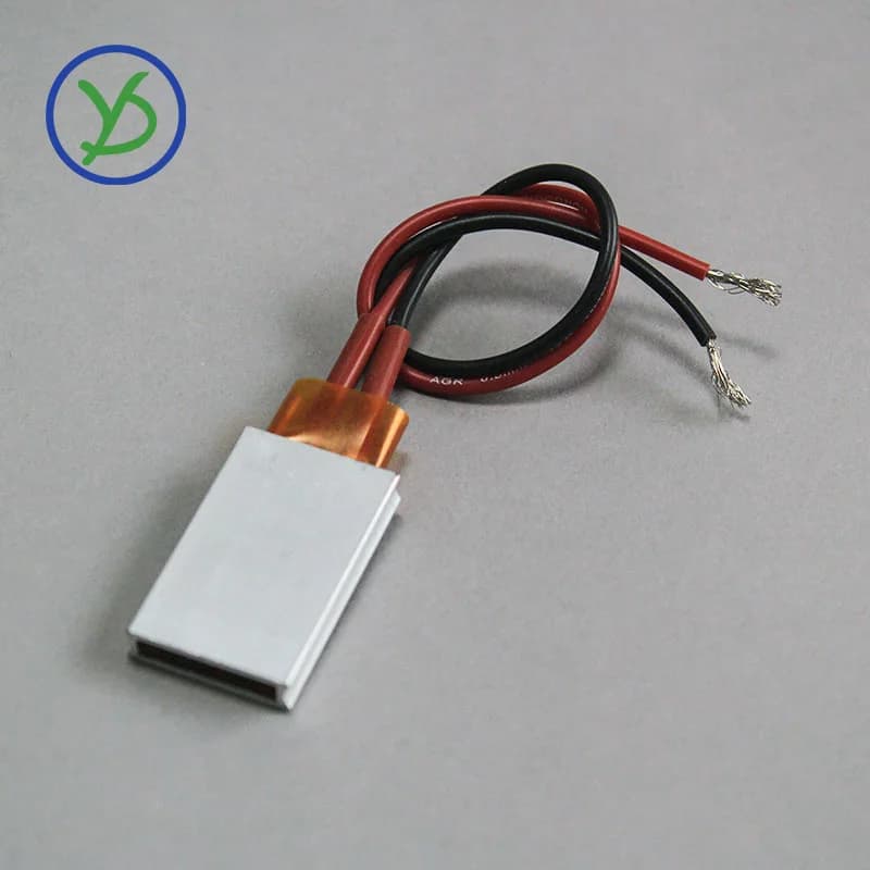Feuille chauffante en céramique PTC à température constante 12V ~ 220V, plaque chauffante à coque en